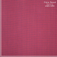 Viscose Crepe - Pied De Poule Diamond - Paars/Blauw