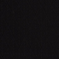 Jacquard - Uni Diamonds - Zwart