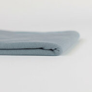 Boordstof - Uni Rib - Monument Gray
