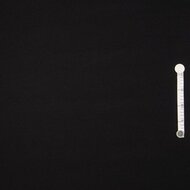 Polyester Stretch - Uni - Zwart