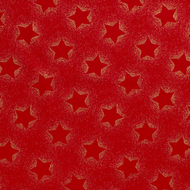 Poplin - Kerst Sterren Foil - Rood