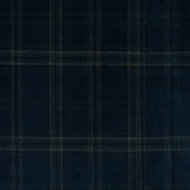 Ribfluweel - Yarn Dyed Check - Navy