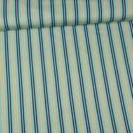 French Terry - Vertical Lines - Munt (Eva Mouton)