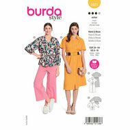 Burda Patroon 5921 - Jurk en Bloes