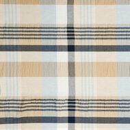 Seersucker - Yarn Dyed Stripes - Lichtblauw/Beige