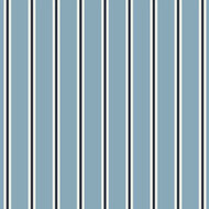 Poplin - Stripes - Lichtblauw/Navy