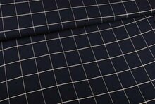 Viscose Linnen - Karo - Navy