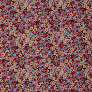 Viscose - Flowers - Fuchsia