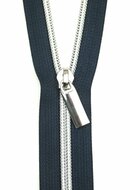 Spiraalrits Navy-Nickel