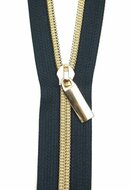 Spiraalrits Navy-Gold