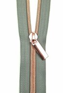 Spiraalrits Grey-Rose Gold