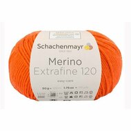 Schachenmayr Merino Extrafine 120 - 125 - Oranje