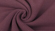 Jacquard Heavy Sweat Brushed - Uni - Cassis