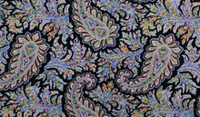 Poplin - Flower - Zwart