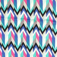 Viscose Twill - Shapes - Multicolor