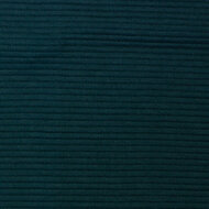 Ottoman Rib Jersey - Uni - Petrol