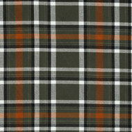 Katoen Viscose - Flanel Check - Legergroen