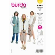 Burda Patroon 5869 - Gilet &amp; Jas