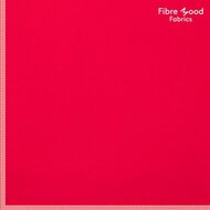 Ribfluweel - Uni - Kersenrood