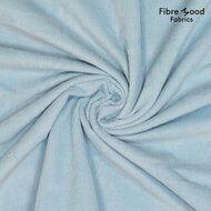 Ribfluweel Stretch - Uni - Lichtblauw