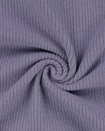 Ribfluweel Stretch - Uni - Lila