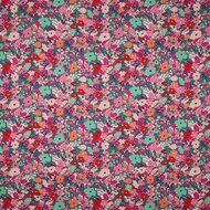 Poplin - Floral Fest - Petrol