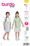 Burda Patroon 9226 - Jurk en Top