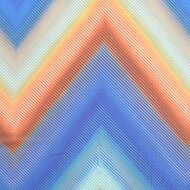 Chiffon - Zigzag - Multicolor