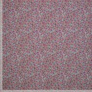 Viscose Linnen - Small Flowers - Wit