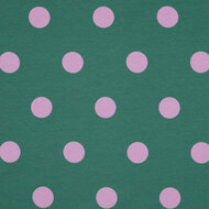 French Terry - Big Dots - Petrol