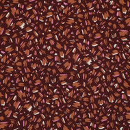 Viscose - Flowers and Stripes - Wijnrood