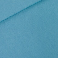 Viscose Linnen - Uni - Niagara Blauw