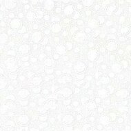 Katoen - White Bubbles - Ecru