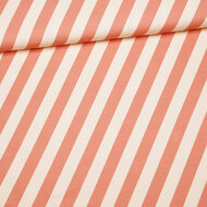 French Terry - Pink Turn - Lichtgeel-Oudroze