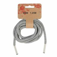 Hoodie Koord 6mm - Grijs