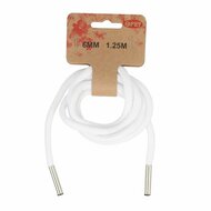 Hoodie Koord 6mm - Wit