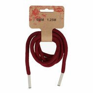 Hoodie Koord 6mm - Bordeaux