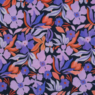 Sweat - Digital Flowers - Navy
