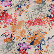 Canvas Gabardine Twill - Wild Flowers - Wolkwit