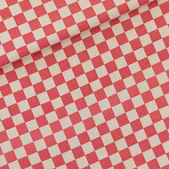 Canvas Gabardine Twill - Checkers - Wolkwit-Theeroos