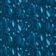 French Terry - Gemstones - Blauw