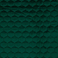 Velvet - Uni Quilted - Groen