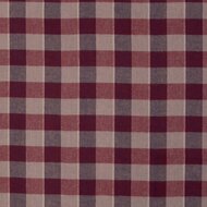 Flanel - Karo - Aubergine