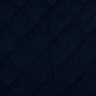 Ribfluweel - Uni Quilted Waterdicht - Navy