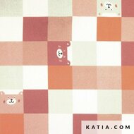 Katoen - Country Bear Patch - Multicolor