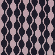 Viscose Ecovero - Abstract - Navy-Mauve