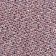 Jacquard - Zigzag - Ecru, Rood