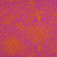 Poplin - Eden - Magenta