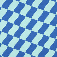 Soft Sweat - Check - Mint-Blauw