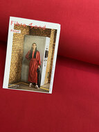 Dubbel Crepe - Uni - Rood